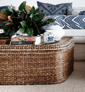 Square Plantation Coffee Table/Storage Chest