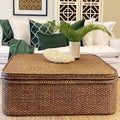 Square Plantation Coffee Table/Storage Chest
