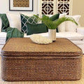 Square Plantation Coffee Table/Storage Chest