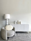 Vince Buffet Unit - Chalk