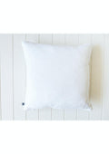 White on Rust Palms Cushion - 45 x 45cm