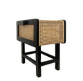 Zoe Bedside Table Black