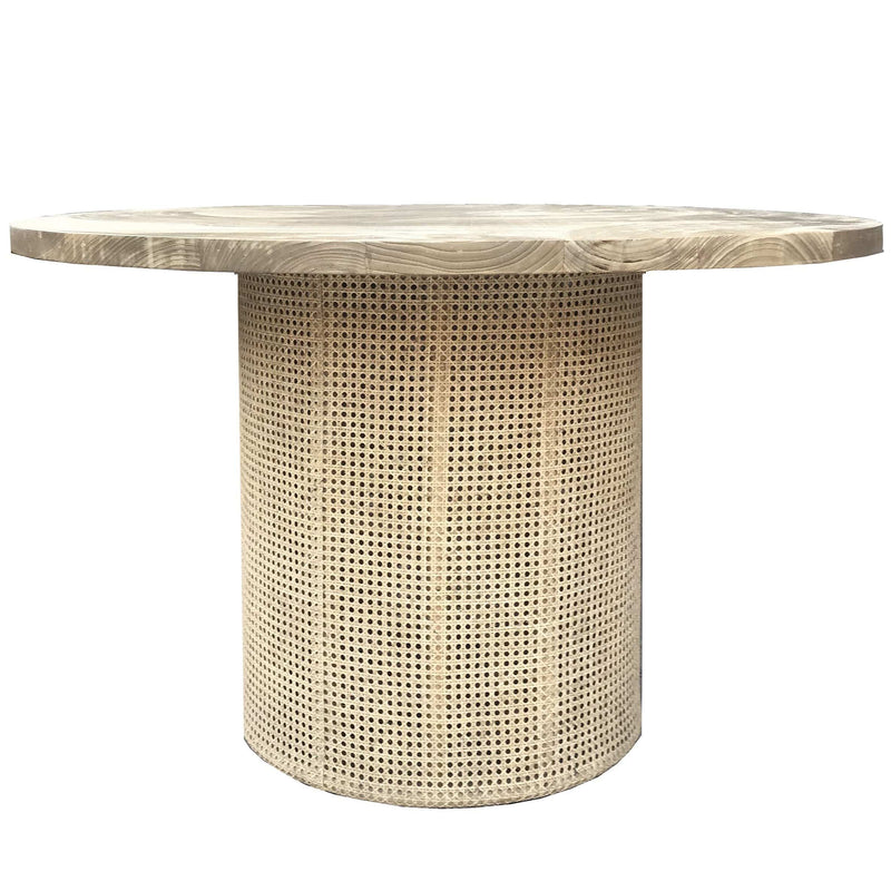 Zoe Rattan Dining Table