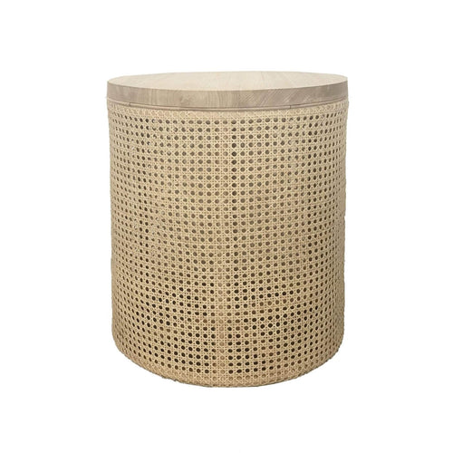 Zoe Side Table in Natural Coffee and Side Tables Dianna-Lynn Decor